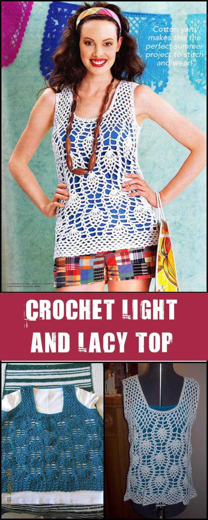 Crochet Light and Lacy Top